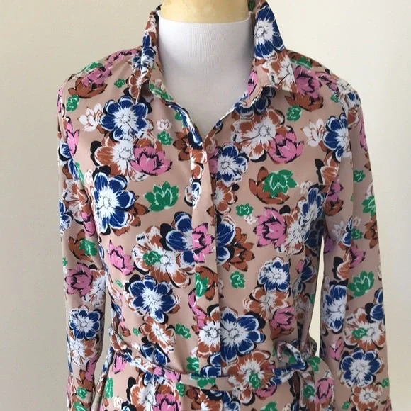 BANANA REPUBLIC Size 6 floral dress - Picture 2 of 9